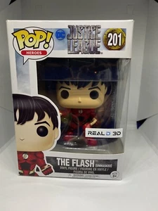 Funko Pop! The Flash #201 Unmasked Justice League DC Real D 3D MAY - Picture 1 of 12