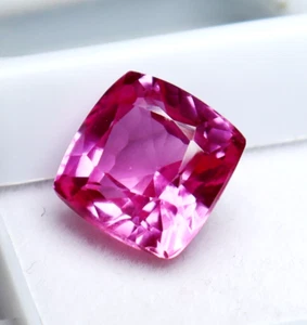 9.55 Ct Certified Loose Gemstone Best Offer Gift Cushion Cut Natural Pink Spinel - Picture 1 of 7