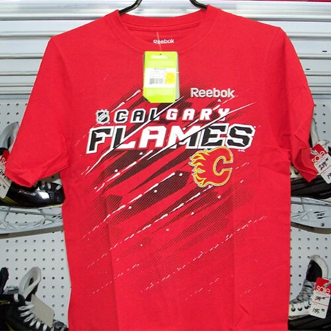 NEW! Reebok TNT NHL Calgary Flames from Reebok - Adult Medium Cover