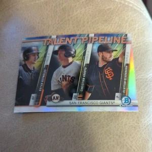 2017 Bowman Chrome Talent Pipeline Bryan Reynolds Christian Arroyo #TP-SFG - Picture 1 of 2