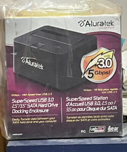 Aluratek USB 3.0 SuperSpeed SATA Hard Drive Docking Enclosure