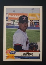 1993 Fleer ProCards Toledo Mud Hens Frank Gonzales #1647