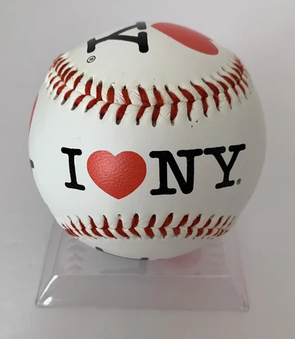 I Love NY Logo Baseball Ball I ❤️ New York NY NYC Official Licensed New Cover