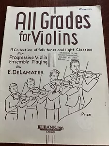 Vintage Noten Violine Progressive Learning 1938 Workbook - Bild 1 von 9
