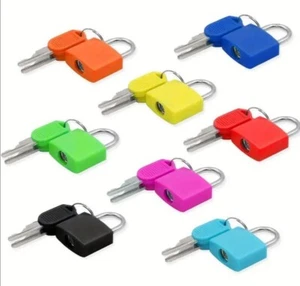 2 x 23mm Mini Candado Pequeño Puerta de Casa Maleta de Viaje Bolsa de Equipaje Cerradura Candados - Imagen 1 de 13