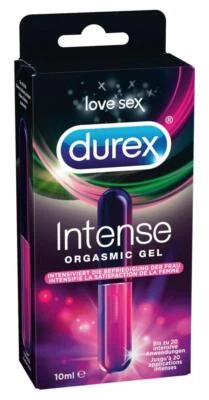 Durex Intense Orgasmo Gel 10ML, Estimulación para La Mujer, Gleitglel, Lube - Imagen 1 de 3