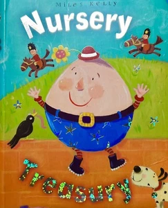 834New Book Nursery Treasury Miles Kelly - Fairy tales Poems Kids Over 500 pages - Picture 1 of 2