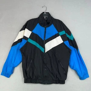 Vintage Christian Dior Jacket Men Large Colorblock Track Streetwear Y2K Monsieur - Picture 1 of 14