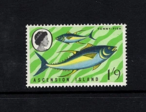 Atún con aletas amarillas Ascension 1968 1sh9d MH SG 115 Sc 123 - Imagen 1 de 1