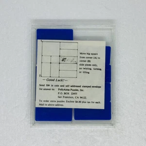 Rare PollyAnna Slide Puzzle Game Mind Solving Sliding Blocks USA Prototype 18 - Picture 1 of 9