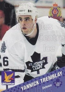 1996-97 St. Johns Maple Leafs #24 Yannick Tremblay