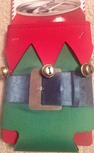 Traje de Papá Noel de vacaciones dci con campanas drinKooliez funda para beber regalo de Navidad - Imagen 1 de 3