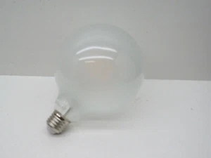 LED G40 Large 5" Globe Vanity Lamp Light Bulb 4.6W 3000K Warm White E26 Medium - Picture 1 of 8
