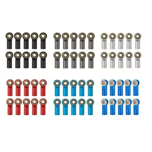LCX 1/10 RC Crawler Aluminum Link Rod Ends M3 for TRX4 TRX6 SCX10 II III PRO - Picture 1 of 14