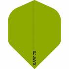 Raw 75-Green-Standard  Dart Flights 1/3/5/10 Sets-75 Micron