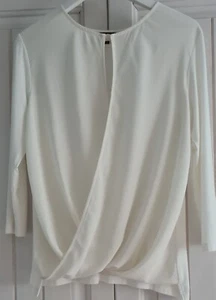 7 for all Mankind Bluse Blusenshirt Offwhite Gr. M 38 w. Neu - Bild 1 von 3