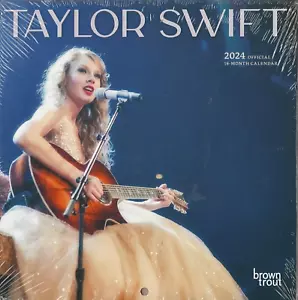 Taylor Swift 2024 Official 16 Month Mini Calendar Sealed in Shrink Wrap NEW - Picture 1 of 2