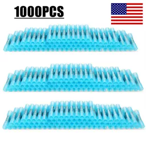 500/300pcs 22-10AWG Heat Shrink Butt Wire Splice Connectors Seal Crimp Terminals - Picture 1 of 32