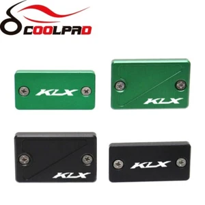 Front Rear Brake Reservoir Covers For KAWASAKI KLX 300SM KLX 230/S KLX 250S/SF - Picture 1 of 12