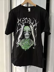 All Elite Crate Exclusive Saraya Voodoo Heart Shirt L AEW Outcasts WWE Paige NEW - Picture 1 of 6