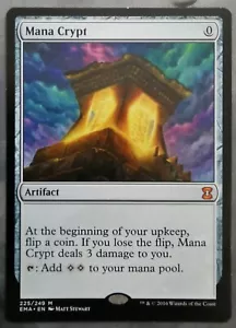 Mana Crypt Eternal Masters Mtg - Picture 1 of 2