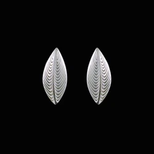 Eigil Jensen for Anton Michelsen. Sterling Silver Ear Clips - 1960s. - Picture 1 of 3