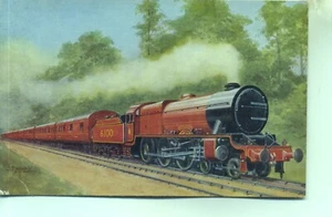 LMS 4-6-0 Royal Scot 6100 1926 CT Howard Salmon postcard - Picture 1 of 2