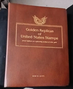 Golden Replicas Of United States stamps 22k - 19 Stamps - Picture 1 of 10