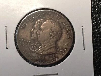 1921 Commemorative Half Original Color Uncleaned Alabama - Image 1 of 4