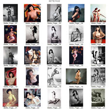 BETTIE PAGE - Fotoset mit 50 Fotos ca. 13 x 18 cm