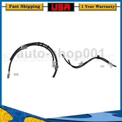 前刹车线软管适用于林肯领航员 4WD 5.4L 2006 2005 2004 2003 2002 — 第 1/4 张图片