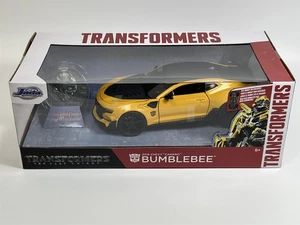 Transformers 2016 Chevy Camaro Bumble Bee with Coin 1:24 Jada 253115002 - Picture 1 of 7