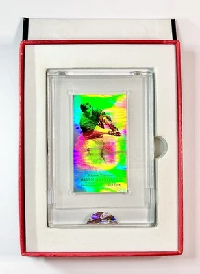 Mini refractor Frank Thomas 2007 Topps Allen & Ginter cromado 977/999 SP - HOF SP Foto 1 de 4