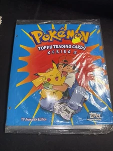 Pokemon Album Topps Series 2 Vintage Binder New Sealed 2000 - Foto 1 di 2