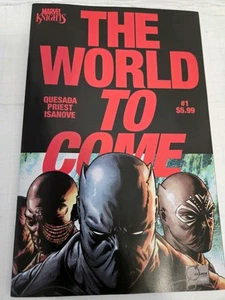 The World To Come #1 First Appearance of Katema T'Challa's Son Joe Quesada Cover - Picture 1 of 12