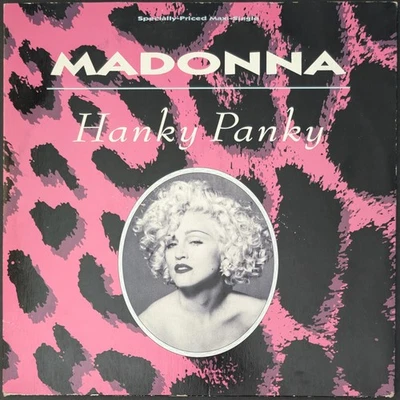Madonna Hanky Panky Vinyl 1990 Single 0-21577-A SRI SRC Logo 1-1 075992157704 - Image 1 of 4
