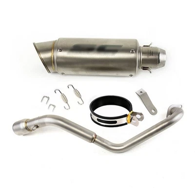 Sistema de escape completo silenciador antideslizante en tubo DB Kill para Honda Grom 125 2013-2025 Foto 1 de 4