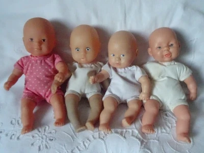 LOT 4 POUPONS  COROLLE  et BERCHET 20 CM - Photo 1/4