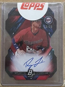 2018 Bowman Platinum ROYCE LEWIS Die Cut RED On Card Auto /10 Twins EBAY 1/1 - Bild 1 von 8