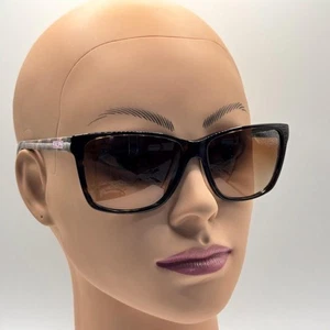 NEU Damen Y2K Polo Ralph Lauren eckige Sonnenbrille RA5141 Schildpatt & kariert 57/15 - Bild 1 von 11