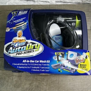 New! Mr. Clean AUTO DRY Pro-Series ALL IN ONE CAR WASH KIT - Picture 1 of 9