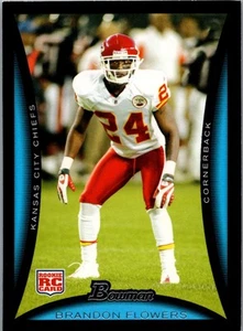 2008 Bowman #115 Brandon Flowers - Picture 1 of 2