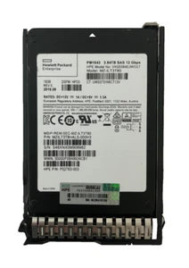 HP MZ-ILT3T80 SSD 3,84 TB SAS 12 Gb/s 2,5" VK003840JWSST PM1643 512 b/s - Foto 1 di 3