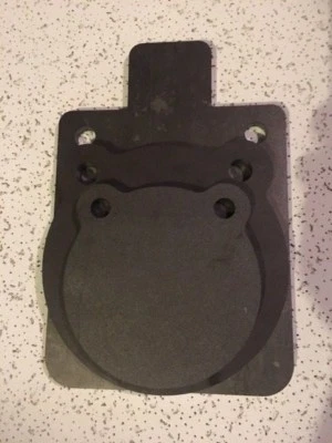 OWL CREEK FABRICATION AR500 Target Gong 3pc Set 6" 8" and 8"x12" IDPA Silhouette Plus 3 Sets 6" Hooks!