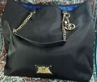 Juicy Couture Black & Gold Crown Bag w/Dustbag