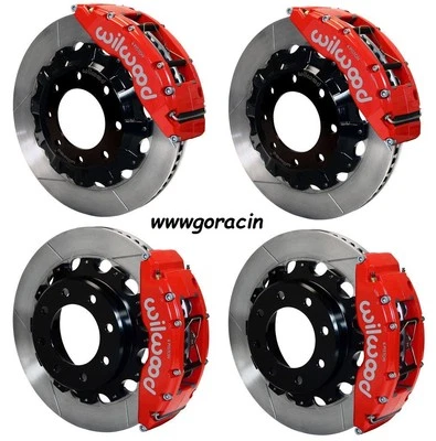 KIT DE FRENOS WILWOOD Big,CHEVY SILVERADO,SIERRA 1500HD,2500,2500HD,16"Rotores,Rojo Foto 1 de 4