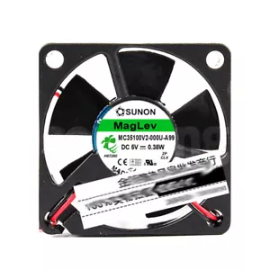 SUNON MC35100V2-000U-A99 3510 5V 0.38W 3.5CM silent cooling fan - Picture 1 of 1