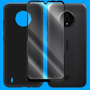 Case Friendly Premium Tempered Glass Screen Protector Case for Nokia C200 N151DL - Picture 1 of 1