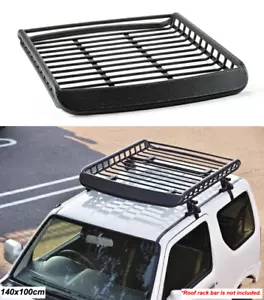 SHOWA GARAGE Universal Aluminum Roof Rack Carrier Basket Cargo Luggage SUV 4x4 - Picture 1 of 15
