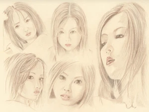 JOHN D MOULTON "Oriental Sketchbook ll" Signierter Druck: Bleistiftdruck: Kunstwerk - Bild 1 von 2